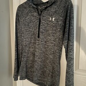 Under Armour Heathered Black and Gray Jacket